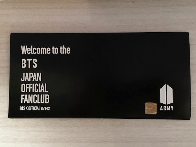 BTS 会報誌 カード 防弾少年団(BTS) - BTS ファンクラブ会員カード